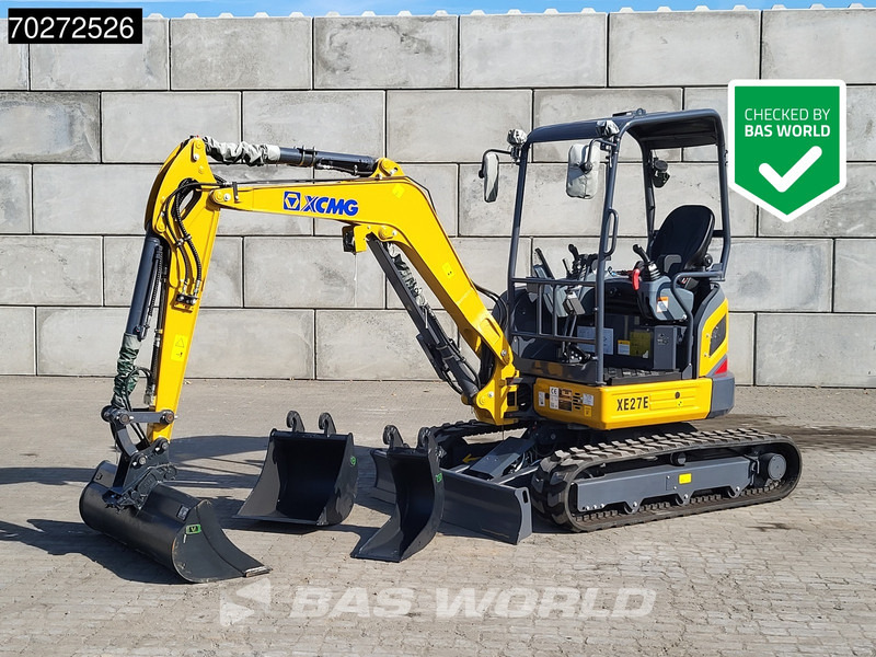 XCMG XE27 E 3 BUCKETS - KUBOTA ENGINE - Miniexcavadora: foto 1 XCMG XE27 E 3 BUCKETS - KUBOTA ENGINE - Miniexcavadora: foto 1