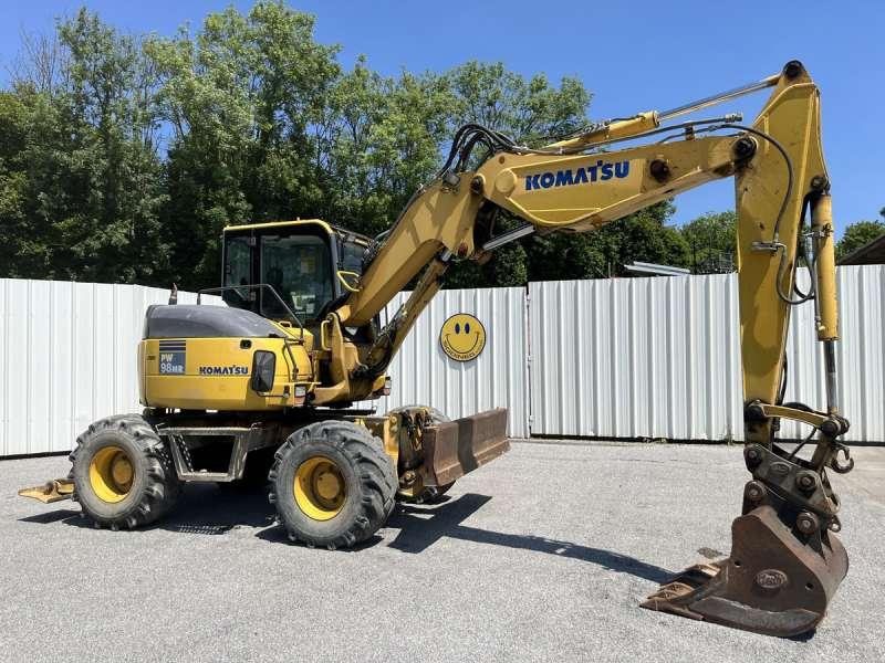 Excavadora de ruedas Komatsu PW98MR-6: foto 1
