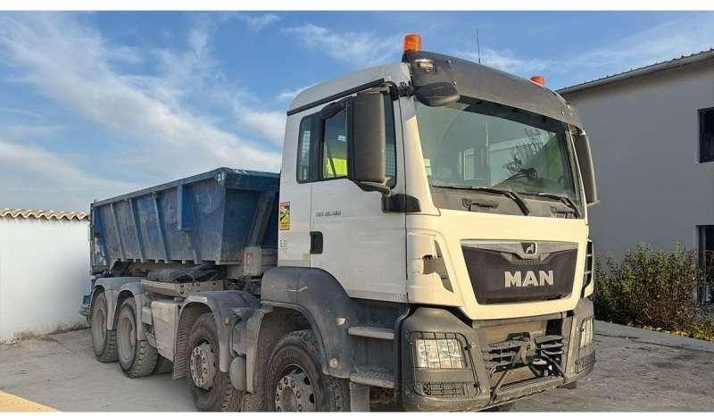 MAN Camion Ampliroll TGS 35.460 8X4 - Camión multibasculante: foto 3 MAN Camion Ampliroll TGS 35.460 8X4 - Camión multibasculante: foto 3