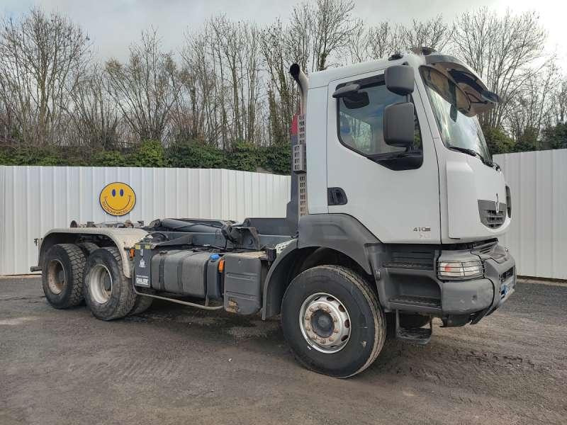 Renault Camion Ampliroll KERAX 410 DXI 6X4 - Camión multibasculante: foto 1 Renault Camion Ampliroll KERAX 410 DXI 6X4 - Camión multibasculante: foto 1