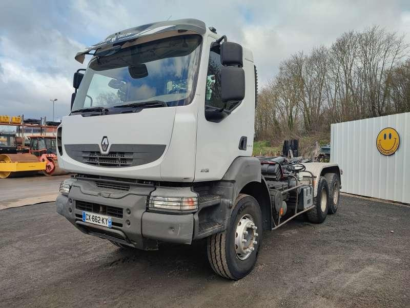 Renault Camion Ampliroll KERAX 410 DXI 6X4 - Camión multibasculante: foto 2 Renault Camion Ampliroll KERAX 410 DXI 6X4 - Camión multibasculante: foto 2
