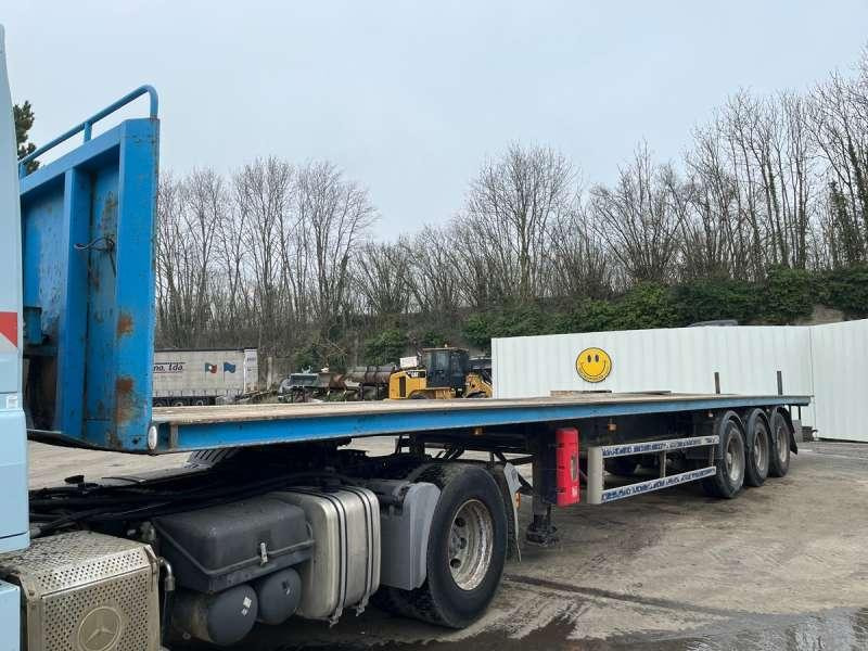 Trax 3 ESSIEUX - Semirremolque plataforma/ Caja abierta: foto 2 Trax 3 ESSIEUX - Semirremolque plataforma/ Caja abierta: foto 2