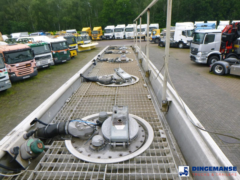 Semirremolque cisterna CALDAL Fuel tank alu 30 m3 / 5 comp + pump: foto 13