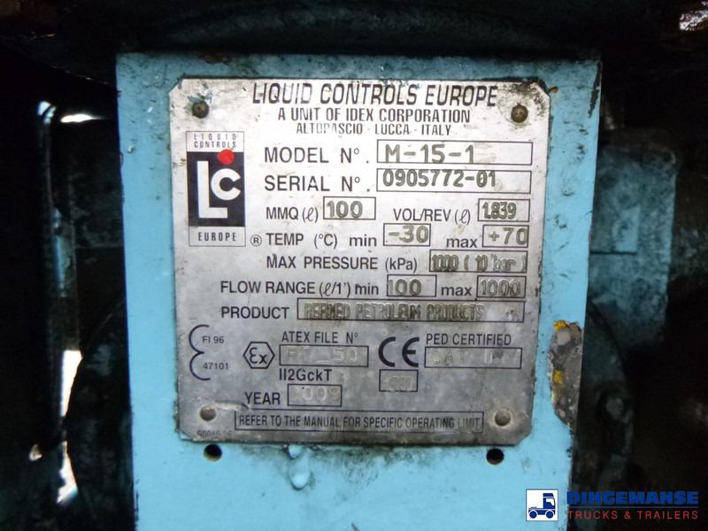 Semirremolque cisterna CALDAL Fuel tank alu 30 m3 / 5 comp + pump: foto 9