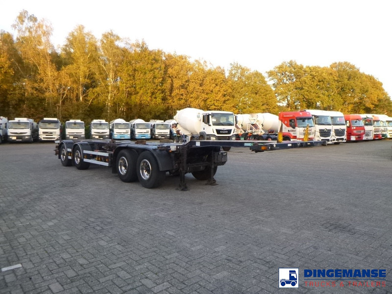 D-Tec 4-axle container combi trailer (2 + 2 axles) - Camión portacontenedore/ Intercambiable: foto 2 D-Tec 4-axle container combi trailer (2 + 2 axles) - Camión portacontenedore/ Intercambiable: foto 2