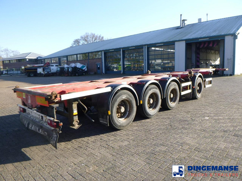 D-Tec 4-axle container combi trailer (3 + 1 axles) 20-30-40-45 ft - Semirremolque portacontenedore/ Intercambiable: foto 4 D-Tec 4-axle container combi trailer (3 + 1 axles) 20-30-40-45 ft - Semirremolque portacontenedore/ Intercambiable: foto 4