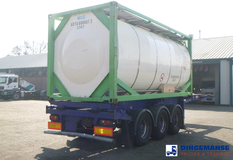 Danteco Food tank container inox 20 ft / 25 m3 / 1 comp - Tanque de almacenamiento: foto 4 Danteco Food tank container inox 20 ft / 25 m3 / 1 comp - Tanque de almacenamiento: foto 4