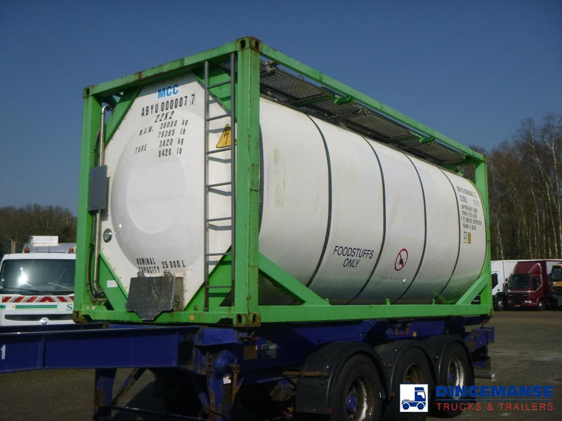 Danteco Food tank container inox 20 ft / 25 m3 / 1 comp - Tanque de almacenamiento: foto 1 Danteco Food tank container inox 20 ft / 25 m3 / 1 comp - Tanque de almacenamiento: foto 1