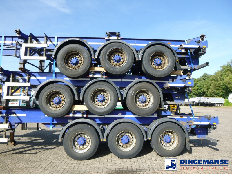 Camión portacontenedore/ Intercambiable Dennison Stack - 3 x container trailer 20-30-40-45 ft: foto 11