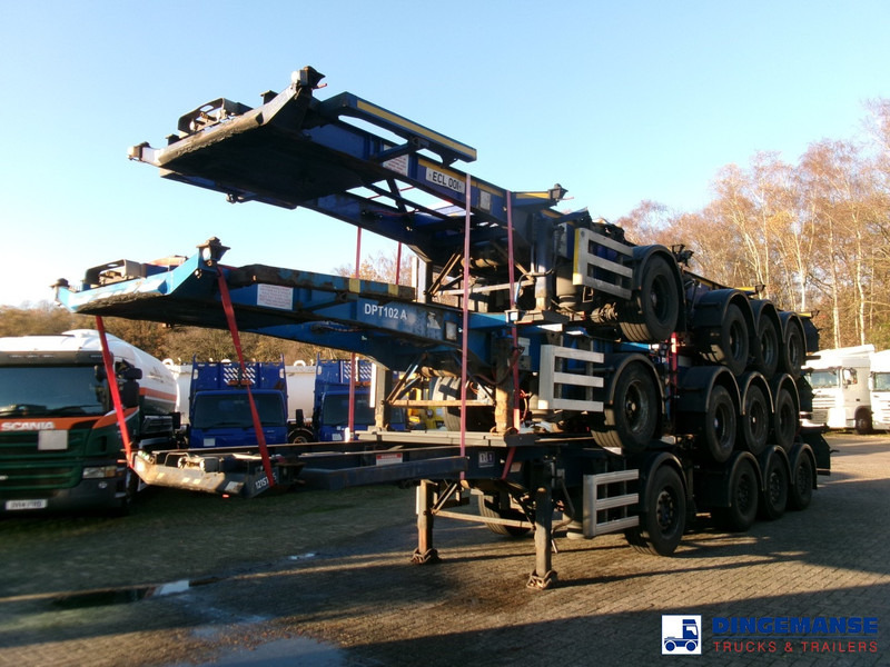Dennison Stack - 3 x splitter container chassis 20-30-40-45 ft - Camión portacontenedore/ Intercambiable: foto 1 Dennison Stack - 3 x splitter container chassis 20-30-40-45 ft - Camión portacontenedore/ Intercambiable: foto 1