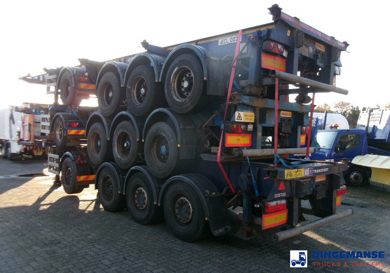 Dennison Stack - 3 x splitter container chassis 20-30-40-45 ft - Camión portacontenedore/ Intercambiable: foto 3 Dennison Stack - 3 x splitter container chassis 20-30-40-45 ft - Camión portacontenedore/ Intercambiable: foto 3