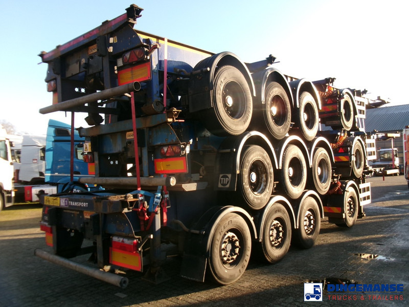 Dennison Stack - 3 x splitter container chassis 20-30-40-45 ft - Camión portacontenedore/ Intercambiable: foto 4 Dennison Stack - 3 x splitter container chassis 20-30-40-45 ft - Camión portacontenedore/ Intercambiable: foto 4