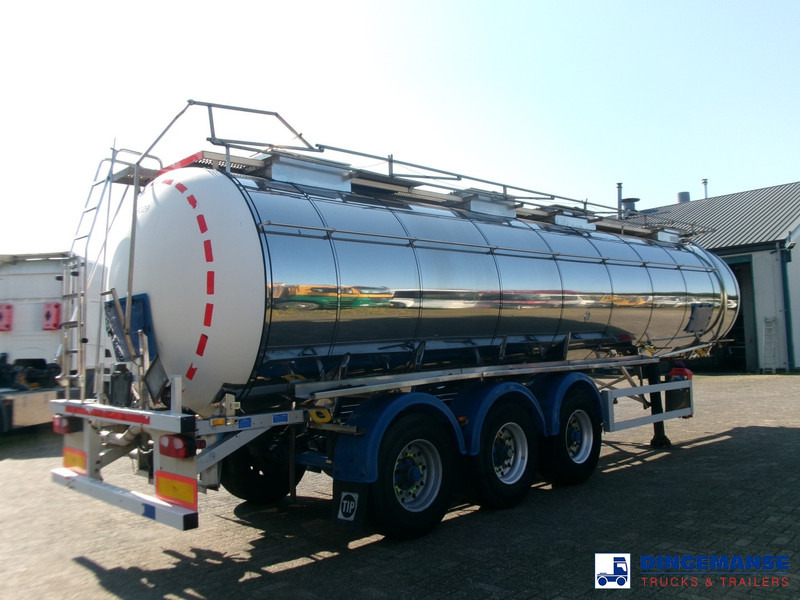 Feldbinder Chemical tank (non-ADR) inox 30 m3 / 1 comp + pump - Semirremolque cisterna: foto 3 Feldbinder Chemical tank (non-ADR) inox 30 m3 / 1 comp + pump - Semirremolque cisterna: foto 3