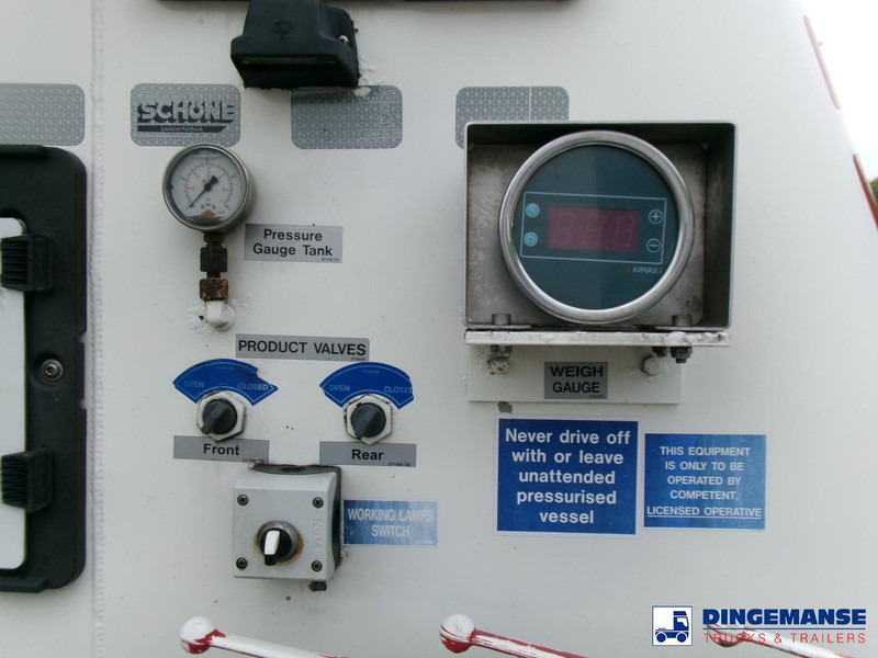 Semirremolque cisterna Feldbinder Powder tank alu 36 m3 / 1 comp: foto 12 Semirremolque cisterna Feldbinder Powder tank alu 36 m3 / 1 comp: foto 12