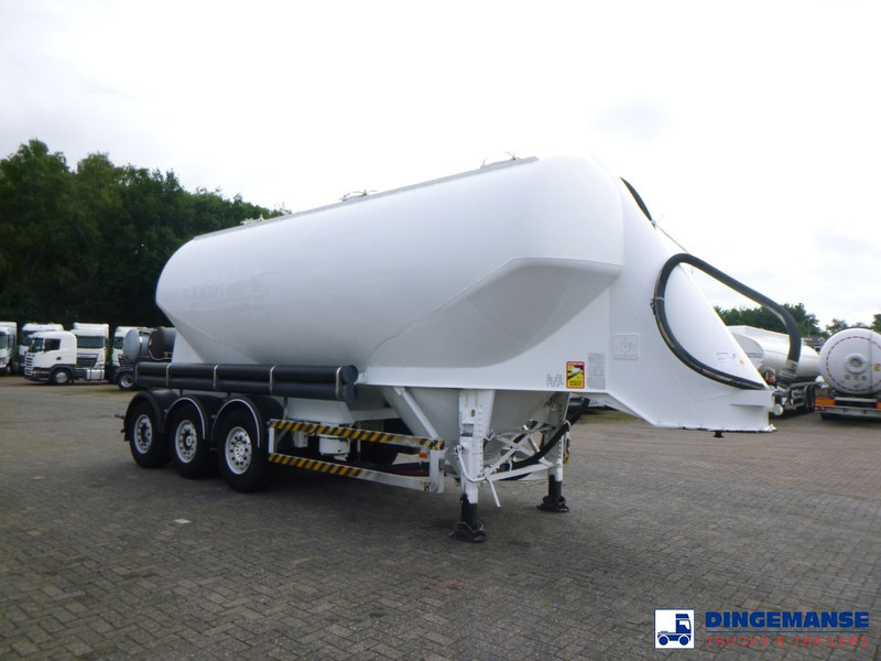 Feldbinder Powder tank alu 37 m3 / 1 comp - Semirremolque cisterna: foto 2 Feldbinder Powder tank alu 37 m3 / 1 comp - Semirremolque cisterna: foto 2