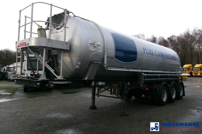 Feldbinder Powder tank alu 38 m3 (tipping) - Semirremolque cisterna: foto 1 Feldbinder Powder tank alu 38 m3 (tipping) - Semirremolque cisterna: foto 1