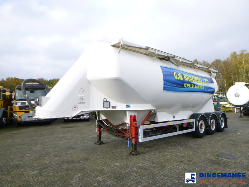 Feldbinder Powder tank alu 40 m3 / 1 comp - Semirremolque cisterna: foto 1 Feldbinder Powder tank alu 40 m3 / 1 comp - Semirremolque cisterna: foto 1