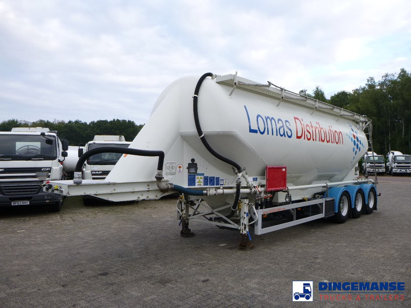 Feldbinder Powder tank alu 43 m3 / 1 comp - Semirremolque cisterna: foto 1 Feldbinder Powder tank alu 43 m3 / 1 comp - Semirremolque cisterna: foto 1