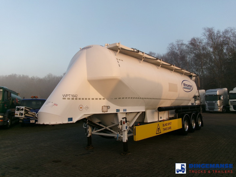 Feldbinder Powder tank alu alu 49 m3 / 1 comp - Semirremolque cisterna: foto 1 Feldbinder Powder tank alu alu 49 m3 / 1 comp - Semirremolque cisterna: foto 1