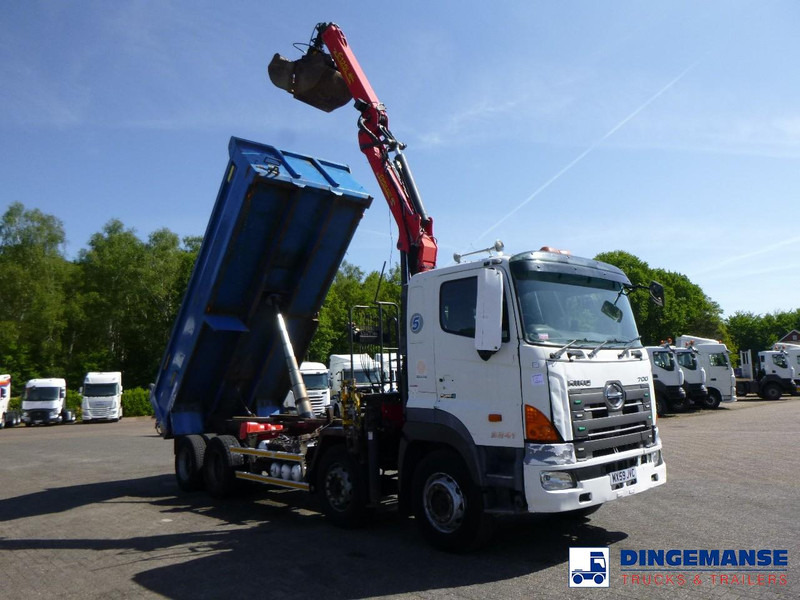 Hino FY1EUKA RHD + Palfinger E120L + grapple - Camión grúa: foto 2 Hino FY1EUKA RHD + Palfinger E120L + grapple - Camión grúa: foto 2