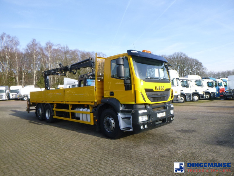 Camión grúa Iveco Stralis 310 6x2 Euro 6 RHD + Atlas 105.2 crane: foto 6