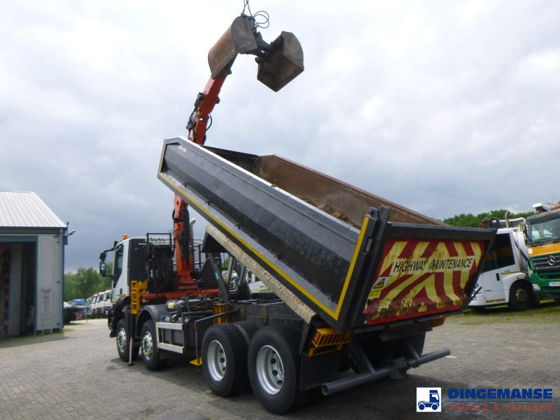 Iveco Trakker 360 Euro 6 8x4 RHD tipper + Atlas 130.2VGL - Camión grúa: foto 3 Iveco Trakker 360 Euro 6 8x4 RHD tipper + Atlas 130.2VGL - Camión grúa: foto 3