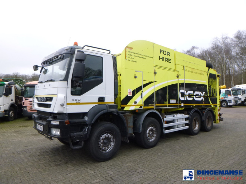 Iveco Trakker 450 8x4 MTS vacuum excavator / Saugbagger - Limpieza de alcantarillado: foto 1 Iveco Trakker 450 8x4 MTS vacuum excavator / Saugbagger - Limpieza de alcantarillado: foto 1