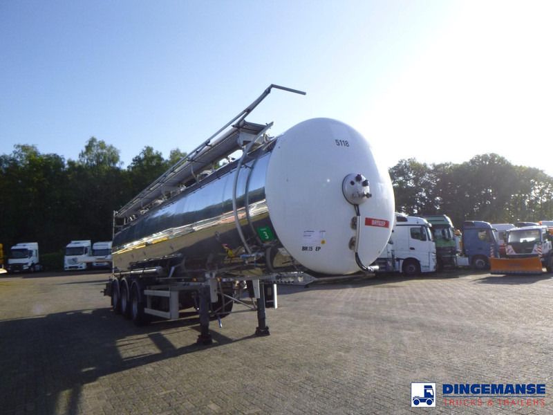 MAISONNEUVE Food tank inox 33 m3 / 5 comp - Semirremolque cisterna: foto 2 MAISONNEUVE Food tank inox 33 m3 / 5 comp - Semirremolque cisterna: foto 2