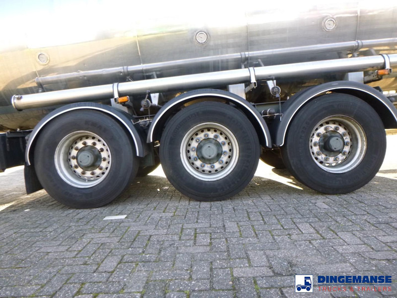 MAISONNEUVE Food tank inox 33 m3 / 5 comp - Semirremolque cisterna: foto 5 MAISONNEUVE Food tank inox 33 m3 / 5 comp - Semirremolque cisterna: foto 5