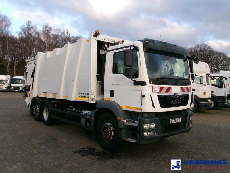 MAN TGM 26.320 6X2 Euro 6 RHD Faun refuse truck - Camión de basura: foto 2 MAN TGM 26.320 6X2 Euro 6 RHD Faun refuse truck - Camión de basura: foto 2