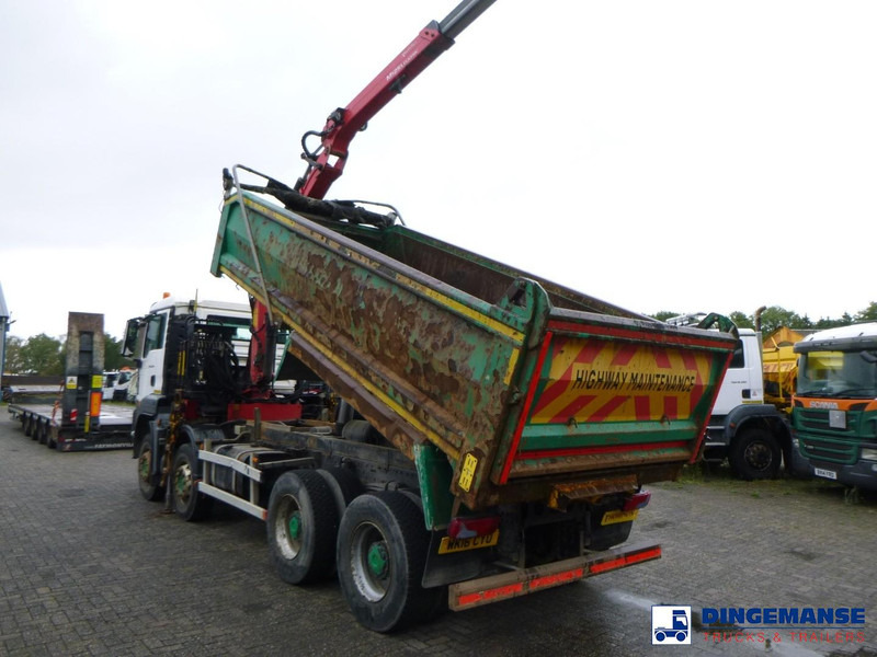 MAN TGS 35.400 8X4 RHD tipper + Palfinger Epsilon M125L - Camión grúa: foto 3 MAN TGS 35.400 8X4 RHD tipper + Palfinger Epsilon M125L - Camión grúa: foto 3