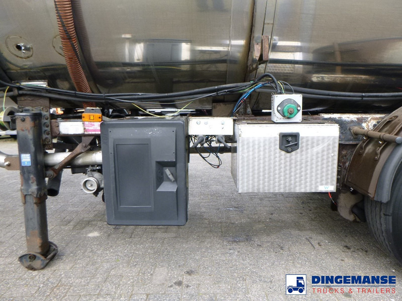 Semirremolque cisterna METALOVOUGA Bitumen tank inox 32 m3 / 1 comp + pump: foto 7