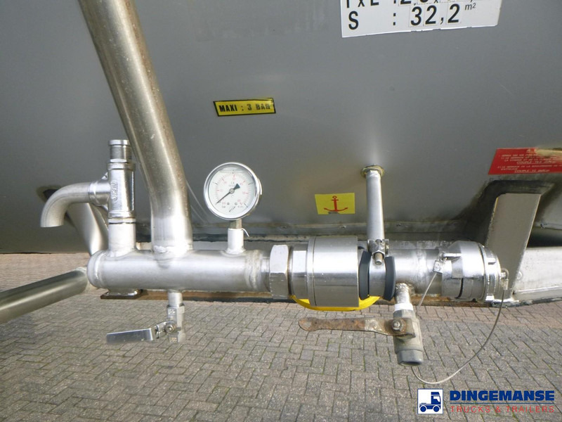 Magyar Chemical tank inox 33 m3 / 1 comp - Semirremolque cisterna: foto 5 Magyar Chemical tank inox 33 m3 / 1 comp - Semirremolque cisterna: foto 5
