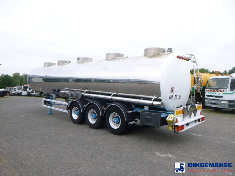 Magyar Chemical tank inox 33 m3 / 1 comp - Semirremolque cisterna: foto 3 Magyar Chemical tank inox 33 m3 / 1 comp - Semirremolque cisterna: foto 3