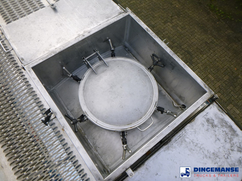 Semirremolque cisterna Magyar Chemical tank inox L4BH 32.8 m3 / 1 comp: foto 17