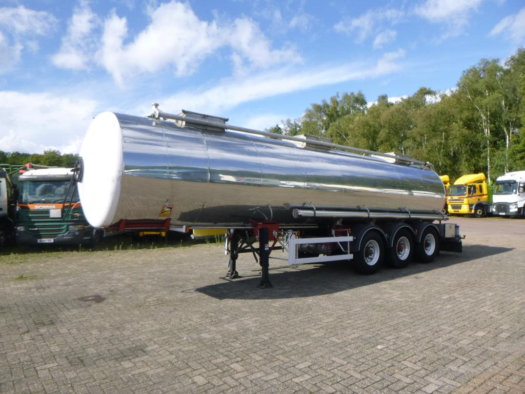 Semirremolque cisterna para transporte de alimentos Magyar Food tank inox 25 m3 / 1 comp + pump: foto 1