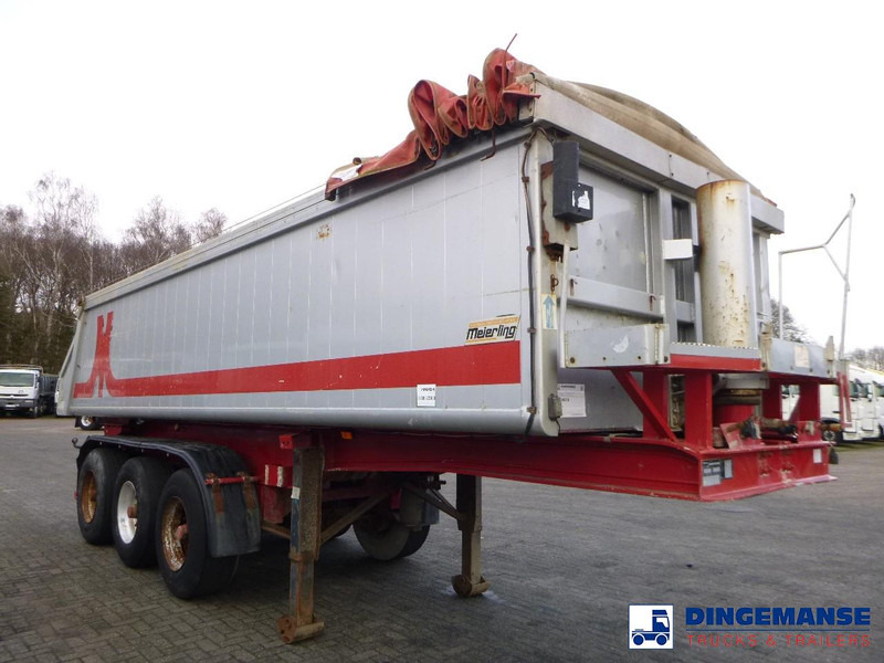 Meierling Tipper trailer alu 21 m3 + tarpaulin - Semirremolque volquete: foto 2 Meierling Tipper trailer alu 21 m3 + tarpaulin - Semirremolque volquete: foto 2