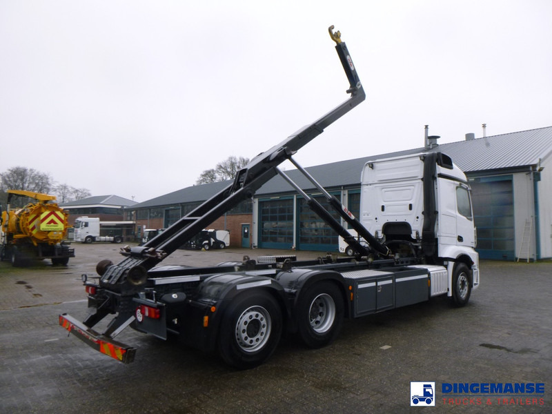 Mercedes-Benz Actros 2843 6x2 Hyva container hook 20t - Camión multibasculante: foto 4 Mercedes-Benz Actros 2843 6x2 Hyva container hook 20t - Camión multibasculante: foto 4