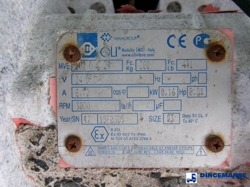 Bomba de hormigón Mercedes-Benz Atego 6x4 Sermac SCL120 concrete pump: foto 19 Bomba de hormigón Mercedes-Benz Atego 6x4 Sermac SCL120 concrete pump: foto 19