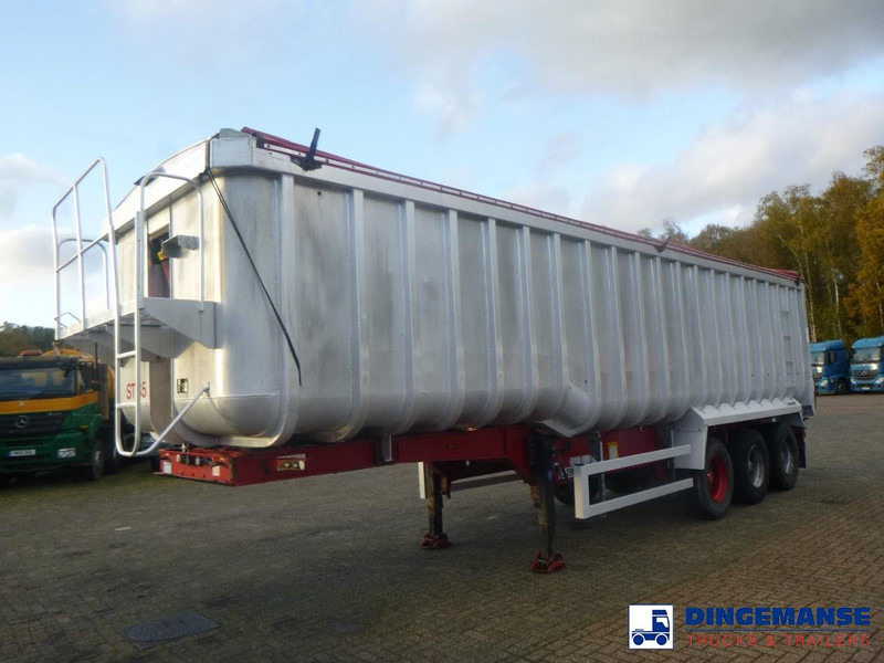 Montracon Tipper trailer alu 53.6 m3 + tarpaulin - Semirremolque volquete: foto 1 Montracon Tipper trailer alu 53.6 m3 + tarpaulin - Semirremolque volquete: foto 1