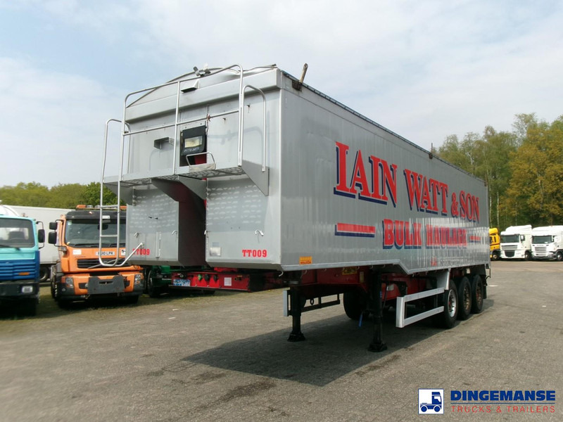 Montracon Tipper trailer alu 55 m3 + tarpaulin - Semirremolque volquete: foto 1 Montracon Tipper trailer alu 55 m3 + tarpaulin - Semirremolque volquete: foto 1