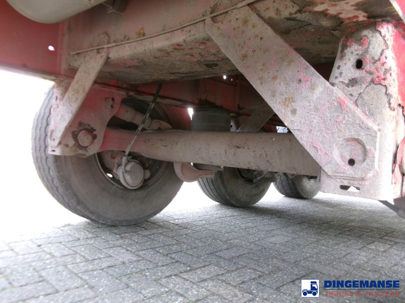 Furgoneta basculante Montracon Tipper trailer alu 55 m3 + tarpaulin: foto 9