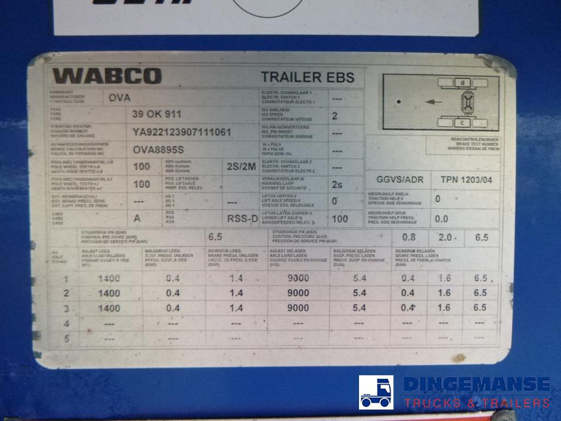 Semirremolque volquete OVA Tipper trailer alu 60 m3 + tarpaulin: foto 18 Semirremolque volquete OVA Tipper trailer alu 60 m3 + tarpaulin: foto 18