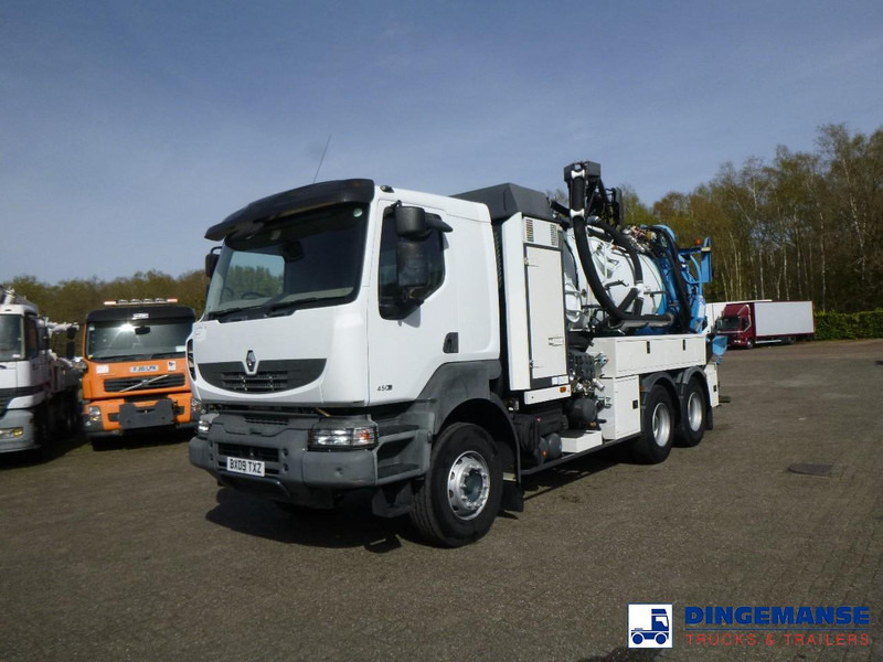 Renault Kerax 450 dxi 6x4 RHD Rivard vacuum tank 11.9 m3 - Limpieza de alcantarillado: foto 1 Renault Kerax 450 dxi 6x4 RHD Rivard vacuum tank 11.9 m3 - Limpieza de alcantarillado: foto 1