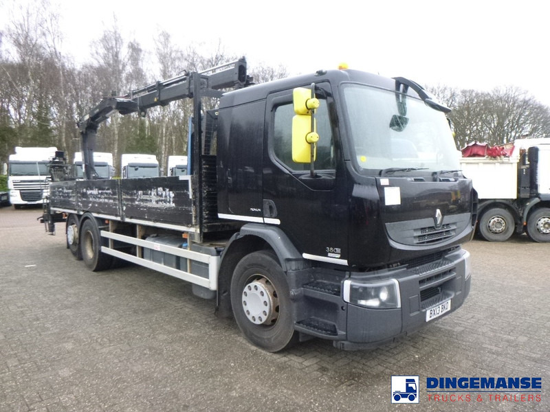 Renault Premium 380 DXI 6x2 RHD + Hiab 122 B2 Duo - Camión grúa: foto 2 Renault Premium 380 DXI 6x2 RHD + Hiab 122 B2 Duo - Camión grúa: foto 2