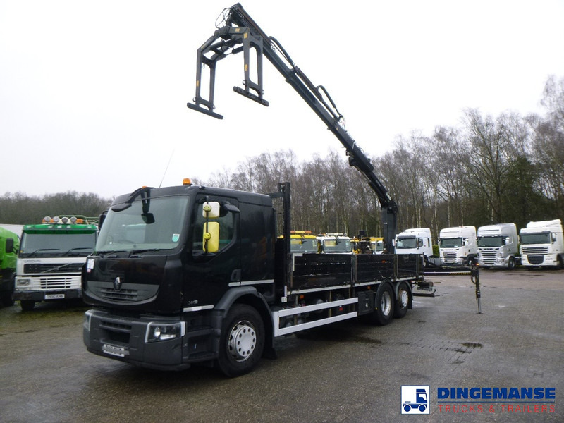 Renault Premium 380 dxi 6x2 RHD + Hiab XS122 Duo - Camión grúa: foto 1 Renault Premium 380 dxi 6x2 RHD + Hiab XS122 Duo - Camión grúa: foto 1