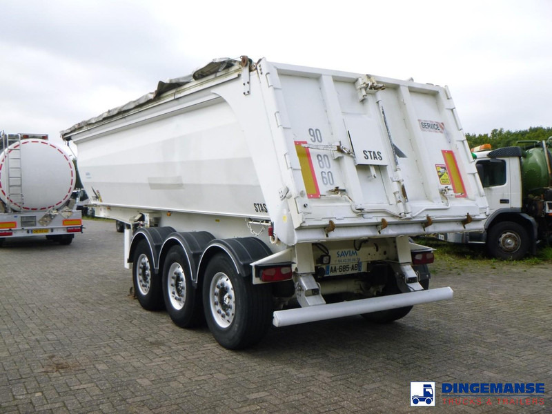 Stas Tipper trailer alu 25.5 m3 + tarpaulin - Semirremolque volquete: foto 3 Stas Tipper trailer alu 25.5 m3 + tarpaulin - Semirremolque volquete: foto 3