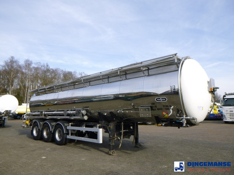 Van Hool Chemical tank inox 30 m3 / 1 comp - Semirremolque cisterna: foto 2 Van Hool Chemical tank inox 30 m3 / 1 comp - Semirremolque cisterna: foto 2