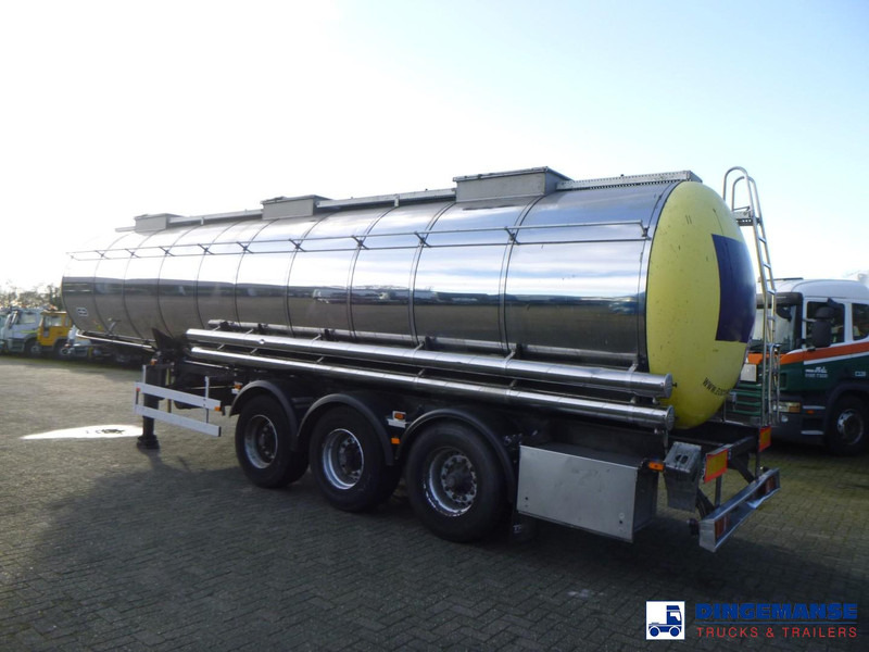 Van Hool Chemical tank inox 30 m3 / 3 comp - Remolque cisterna: foto 3 Van Hool Chemical tank inox 30 m3 / 3 comp - Remolque cisterna: foto 3