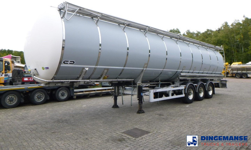 Van Hool Food tank inox 62 m3 / 3 comp - Semirremolque cisterna: foto 1 Van Hool Food tank inox 62 m3 / 3 comp - Semirremolque cisterna: foto 1